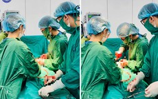 Cứu sống hai mẹ con sản phụ 35 tuần gặp biến chứng rau bong non, suy thai cấp đe dọa tính mạng