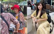 Đời thực trẻ trung, quyến rũ của cô bán bánh rán đang gây sốt trên phim giờ vàng VTV