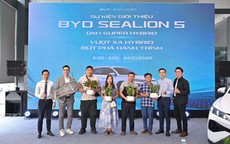 BYD Sealion 5 ra mắt tại Hà Nội, bổ sung lựa chọn C-SUV hybrid có thể cắm sạc