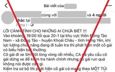 Quảng cáo sai sự thật để bán gà Đông Tảo, chủ tài khoản Facebook bị công an triệu tập