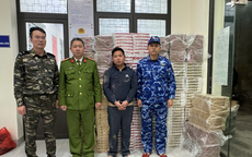 Vận chuyển trái phép gần 40.000 bao thuốc lá nhập lậu