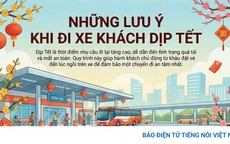 Những lưu ý khi đi xe khách dịp Tết