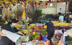 Chợ hoa lớn nhất TP Hồ Chí Minh đông nghịt người mua chiều 28 Tết