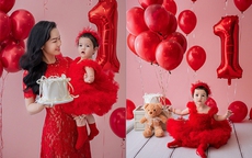 Con gái tròn 1 tuổi của Nhật Kim Anh