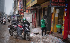 Đường Nguyễn Tuân vẫn ngổn ngang sau Tết