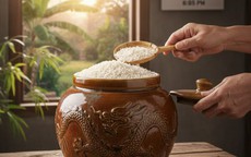 'Kích tài lộc' đầu năm bằng đặt hũ gạo theo cách này, gia chủ may mắn, tiền vào như nước, đếm mỏi tay