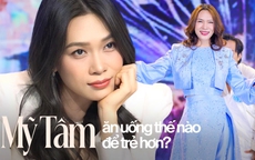 Mỹ Tâm càng ngày càng trẻ nhờ kết thân 1 kiểu ăn, chăm uống 1 loại nước giải nhiệt, giàu collagen của người Việt