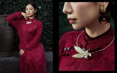 Nữ diễn viên 'Mưa đỏ' gây thương nhớ khi diện áo dài truyền thống