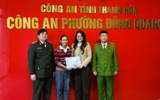 Nữ công nhân nhặt được tài sản 1,4 tỉ đồng liền tới công an tìm người đánh rơi