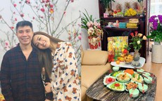 Bà xã NSND Công Lý dọn mâm cúng ông Táo cực đẹp mắt, cầu mong bình an cho gia đình