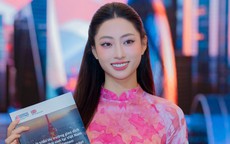 Hoa hậu Lương Thùy Linh tiếp tục gây chú ý khi làm MC song ngữ