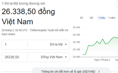 Tỷ giá USD/ VNĐ hôm nay (26/3): 'Chợ đen' tiếp tục hạ nhiệt