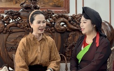 'Mẹ chồng' Lan Hương hát quan họ trên thuyền rồng, NSND Thuý Hường khen 'tuyệt vời'
