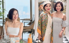 Vẻ ngoài tuổi trung niên của 'phú bà' Vbiz - Hoa khôi Thể thao vừa mời bạn bè đến thăm biệt thự 200 tỷ