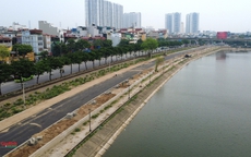 Hà Nội: Diện mạo mới của tuyến đường ven hồ Linh Đàm 'về đích' sớm 45 ngày