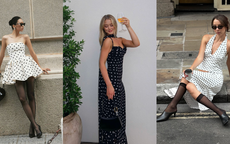 Họa tiết chấm bi trở lại, khuấy đảo thời trang xuân hè 2026