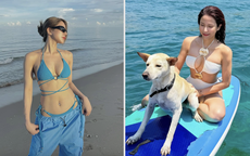 Tuổi 38, Diệp Lâm Anh diện bikini khoe vóc dáng 'mẹ hai con' khiến fan xuýt xoa