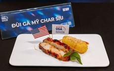 Nâng cấp hương vị quen thuộc bằng kỹ thuật nướng giữ ẩm với Đùi gà Mỹ xá xíu