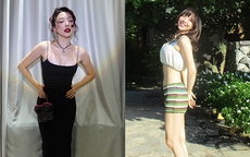 Vòng eo con kiến của nữ ca sĩ 37 tuổi vừa viral trong lễ trao giải 'Làn sóng xanh'