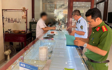 Xử phạt nhiều doanh nghiệp kinh doanh vàng, bạc không rõ nguồn gốc