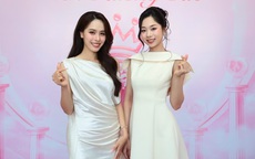Á hậu Ngọc Hằng, đại sứ Thùy Dương rạng rỡ tại ngày hội tuyển sinh Hoa hậu Việt Nam
