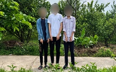 Hà Nội: Nhóm cướp 'nhí' bị bắt, lộ diện chiếc xe gây án là xe đi cướp lại của một tên trộm khác