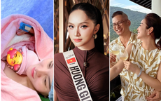 Tin sao ngày 22/5: Saka Trương Tuyền sinh con, Jennifer Phạm lãng mạn bên chồng doanh nhân, Hoa hậu Hương Giang lại gây chú ý