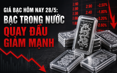 Giá bạc hôm nay 28/5: Bạc Phú Quý, Doji, Ancarat, Sacombank-SBJ bất ngờ giảm mạnh