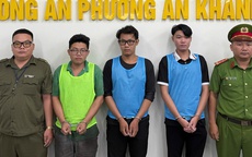 Công an TPHCM bắt giữ 3 thanh niên giả danh cảnh sát hình sự