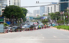 Hà Nội: Giao thông hỗn loạn ngày đầu rào chắn nút giao La Thành - Nguyễn Chí Thanh
