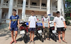 Công an Thanh Hóa nhanh chóng xác minh và xử lý nhóm thanh thiếu niên đánh võng trên Quốc lộ 1