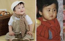 Con trai Ngọc Hân 10 tháng tuổi gây chú ý