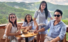 Hồng Đăng gây chú ý khi đưa vợ con du lịch xuyên Việt 21 ngày
