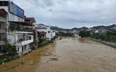 Nước sông dâng nhanh ở Cao Bằng, hàng trăm hộ dân bị ảnh hưởng