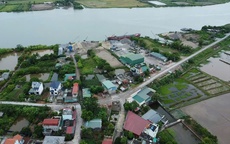 Hưng Yên: Nhiều bất cập tại các bến bãi vật liệu xây dựng ven sông Hồng ở xã Thư Vũ