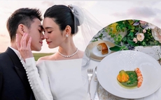 Thực đơn ẩm thực tinh tế trong lễ cưới của siêu mẫu Hề Mộng Dao