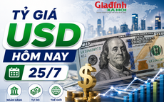 Tỷ giá USD hôm nay 25/7: Đồng Đô la Mỹ 'chợ đen' tăng bật