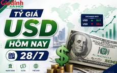 Tỷ giá USD hôm nay 28/7: Đồng Đô la Mỹ tăng mạnh khối ngân hàng, trong khi 'chợ đen' giảm nhẹ