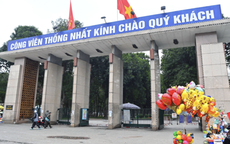 Hà Nội cải tạo đồng bộ khu vực trước Công viên Thống Nhất, hình thành quảng trường kết nối phố đi bộ Trần Nhân Tông