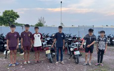 Phạt 27 triệu đồng nhóm thanh thiếu niên lạng lách, quệt chân chống xuống đường rồi quay clip câu view