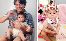 9 năm mới có con, Cao Minh Đạt hạnh phúc khoe con gái 7 tháng tuổi là 'bản sao' của bố