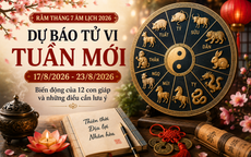 Dự báo tử vi tuần mới Rằm tháng 7 âm lịch cho các con giáp Tý, Sửu, Dần, Mão, Thìn, Ngọ, Thìn, Mùi, Thân, Tuất