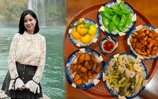 Đi làm về muộn, mẹ đảm Quảng Ninh nấu mâm cơm đủ món mỗi ngày