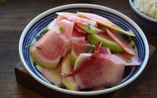 Cách chế biến củ cải tươi mát, giòn "bon miệng", không ngấy, càng nhai càng thấy thơm ngon