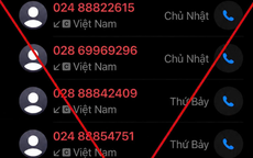 Công an cảnh báo người dân tuyệt đối không nghe, không gọi lại khi gặp 3 đầu số này nháy máy