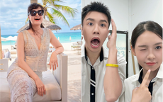 Phản ứng bất ngờ của Vân Dung khi phát hiện con trai yêu sớm