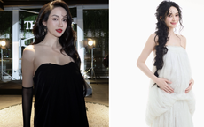 Vũ Thúy Quỳnh 29 tuổi mang thai lần đầu, thời trang mẹ bầu gây ấn tượng
