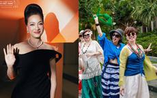 Sắc vóc ở tuổi hưu của NSND Lê Khanh