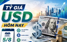 Tỷ giá USD hôm nay 5/8: Biến động trái chiều của Đồng Đô la Mỹ tại 'chợ đen' và khối ngân hàng