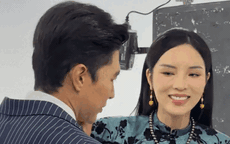Hoa hậu Kỳ Duyên và Steven Nguyễn gây chú ý